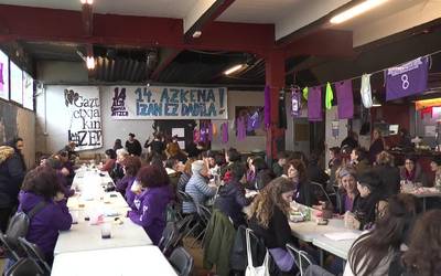 Zarauzko Koordinadora Feministak martxoak 8aren balorazioa egin du