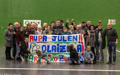 14-22 galdu du Olaizolak finala