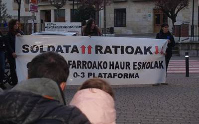 Haur eskolen protesta kalera