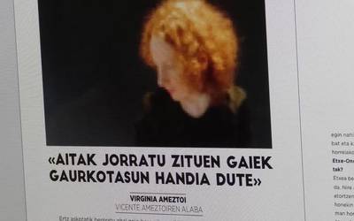 Vicente Ameztoi eta arrauna aste honetako Tolosaldeko Atariako astekariko protagonistak