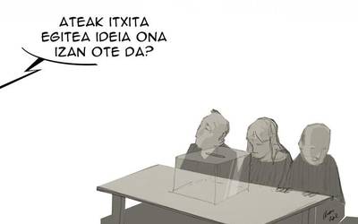Ateak itxita