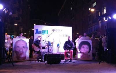 Angel Berrueta gogoratzeko elkarretaratzea, bertan behera