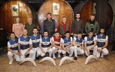 Ezkurra II.ak eta Zubirik Sagardoaren Txapelketako partida irabazi zuten Galarretan