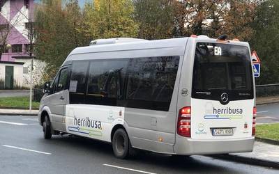 Oñatiko herribusak zerbitzu murriztua izango du egunotan