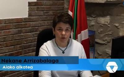 Aiako alkate Nekane Arrizabalagaren adierazpenak koronabirusaren harira