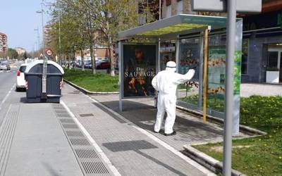 Garbiketa indartu dute Gasteizen