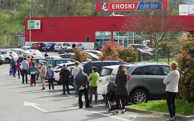 Supermerkatuetan segurtasunezko ilarak