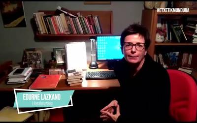 Edurne Lazkano, etxetik mundura