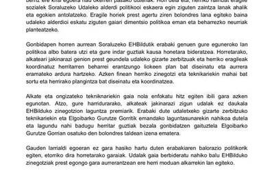 COVID19 birusa eta zaintza sareak Soraluzen