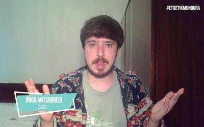 Iñigo Antsorregi ipuin kontalaria, Etxetik Mundura