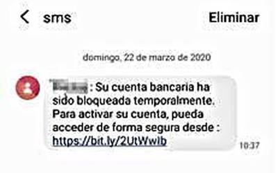 Bankuko datuetara sartzeko SMS bidezko iruzur baten berri eman dute