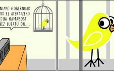 Urola Kostako Hitza egunkarirako binetak egiten hasi da Enok Sudupe