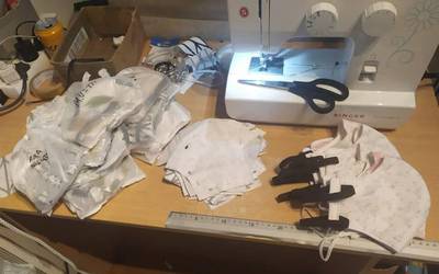 66 maskara egin ditu dagoeneko