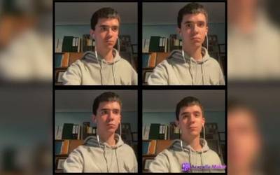 Aitor Garitanok lau ahotsetara abestu du