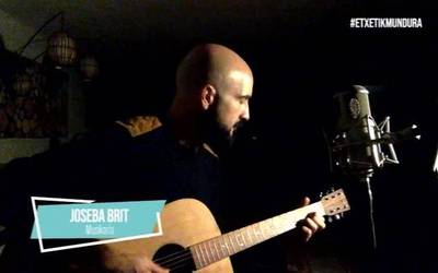 Joseba Brit, etxetik mundura