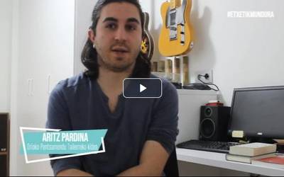 Aritz Pardina, etxetik mundura