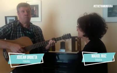 Joxean Urbieta eta Maixol Ruizen musika, etxetik mundura