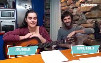 Jone eta Imanol Urbietaren musika, etxetik mundura