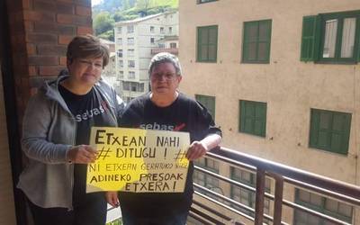 "Adineko presoak aske lagatzeko eskatzen dugu, euren bizitza arriskuan dagoelako"