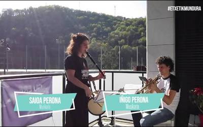 Saioa eta Iñigo Perona, etxetik mundura