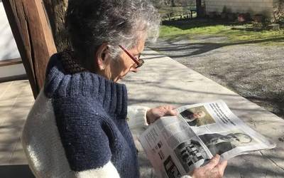 “Bonbardaketaren ostean, gurdian janaria sartu eta Zornotzara joan ginen”