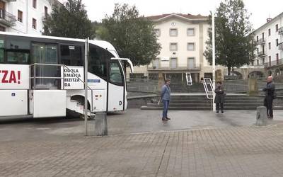 Odola emateko unitate mugikorra izan da Aretxabaletan