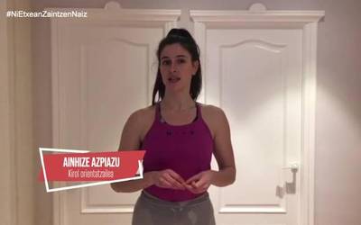 Etxean kirola egiteko aholkuak, Ainhize Azpiazuren eskutik