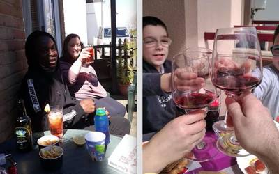 Domeka eguerdiko bermuta, atzo, Elgetan