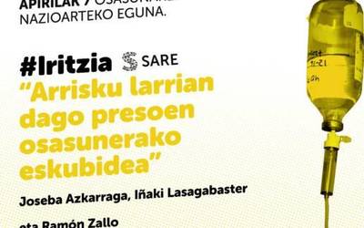 Arrisku larrian dago presoen osasunerako eskubidea