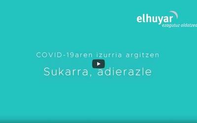 Covid-19aren izurria argitzen: sukarra, adierazle