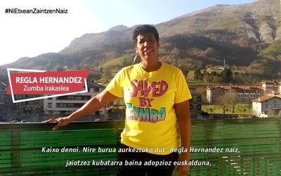 #NiEtxeanZaintzenNaiz Regla Hernandez zumba irakaslea