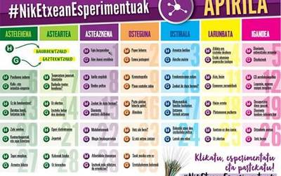Konfinamendurako zientzia esperimentuak proposatu dizkigute Elhuyarretik