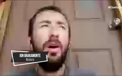 Ion Brakamonte: "Bizitzen ari garenarekin, janaria, ura eta osasuna izatea da ezinbesteko gauza bakarra"