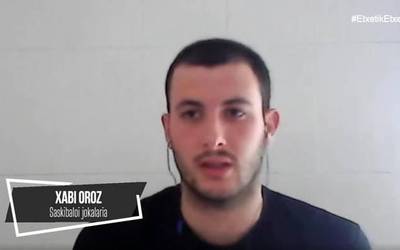 Xabi Oroz: "Uste dut aurten ez dugula denboraldia amaitzeko aukerarik izango"