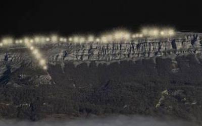 Bertan behera Beriain argiztatzeko egitasmoa