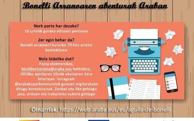 Bonelli arranoaren abenturak Araban