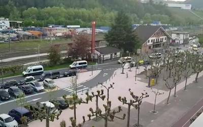 Anbulantziek Goierriko herriak zeharkatu dituzte jendearen atxikimendua eskertzeko