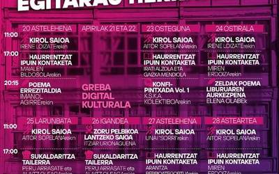 Konfinamenduari aurre egiteko egitarau herritarra osatu du Durangon Elkar Zainduz sareak