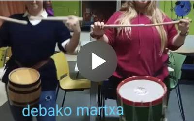 Danborrada berezirako entsegua: 'Debako martxa'
