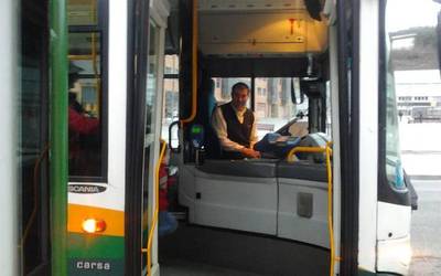 Mikel Elizalde (autobus gidaria): “Billabesetan ez dago segurtasun neurri askorik, ez gidarientzat, ezta erabiltzaileentzat ere”