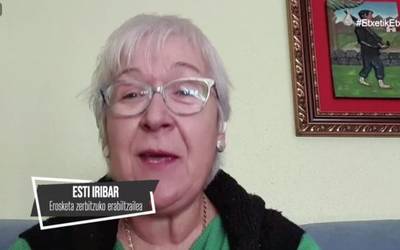 Ander Manterola eta Esti Iribar: "Hitz egitea erraza da, baina egin egin behar da, eta gazte hauek ari dira"