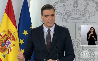 Alarma egoera maiatzaren 9ra luzatu baina umeentzako neurriak malgutuko dituztela iragarri du Sanchezek