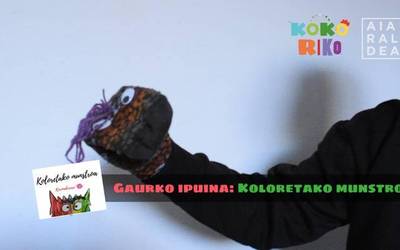 [ETXEAN GOXO] Kokorikoren ipuinak: "Koloretako munstroa"