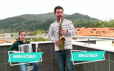 Marina eta Ibon Gaztañazpi, etxetik mundura