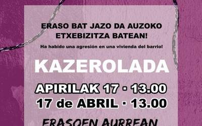 Deustun gertatutako eraso matxista salatu du Pare Gazte Talde Feministak