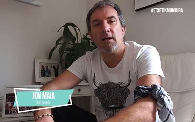 Jon Maiaren bertsoak, etxetik mundura