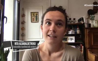 Rita Aldabaldetreku: "Egitasmoa baliatu nahi dugu etxeko hizkuntza ohituren inguruan hausnatzeko"