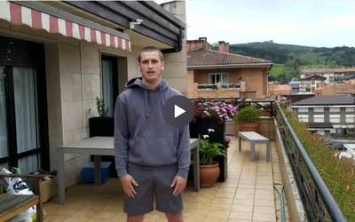 Etxean sasoian Imanol Yeregirekin: hirugarren entrenamendua saioa