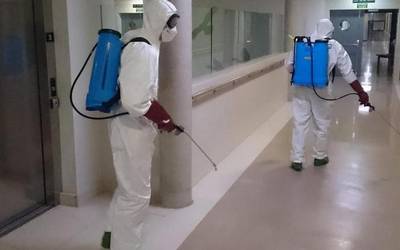 Debagoieneko hiru zaharren egoitza desinfektatu dituzte azken orduetan