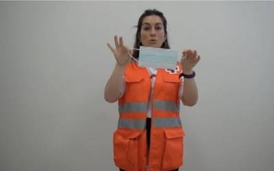 Maskara jartzeko pausoak eta azalpenak